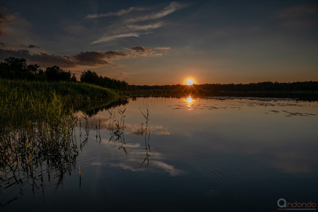 Sonnenuntergang am See