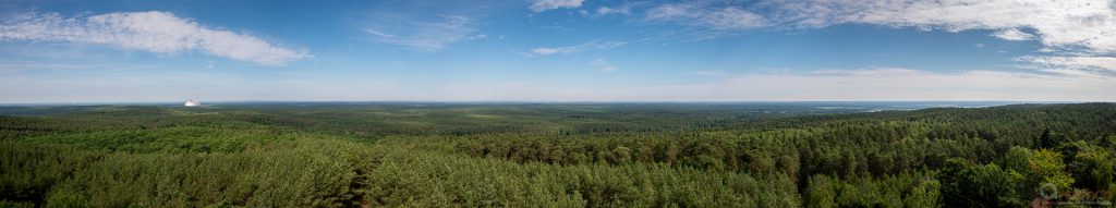 Blick vom Aussichtsturm Wehlaberg