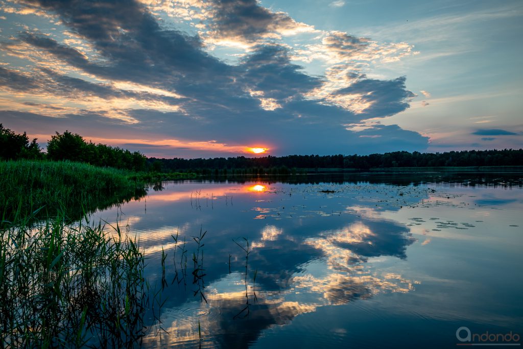 Abendstimmung am Köthener See