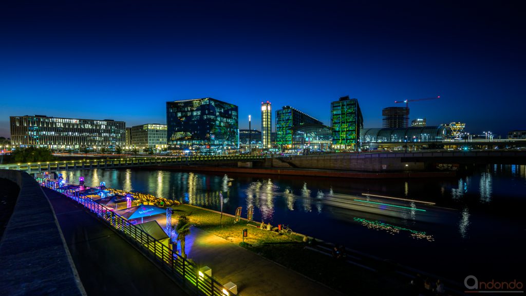 Blick auf den Hauptbahnhof