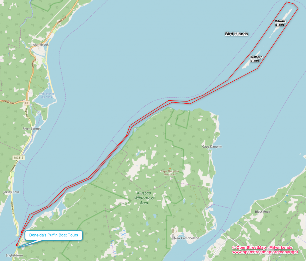 Englishtown - Bird Islands (© OpenStreetMap - Mitwirkende