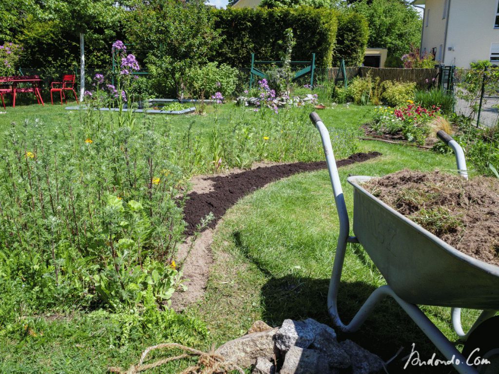 Blumenwiese abstechen