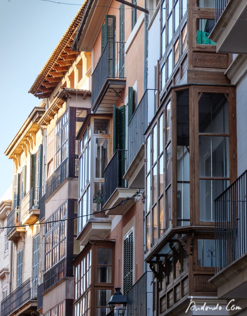 Hausfassade Placa Major - Palma