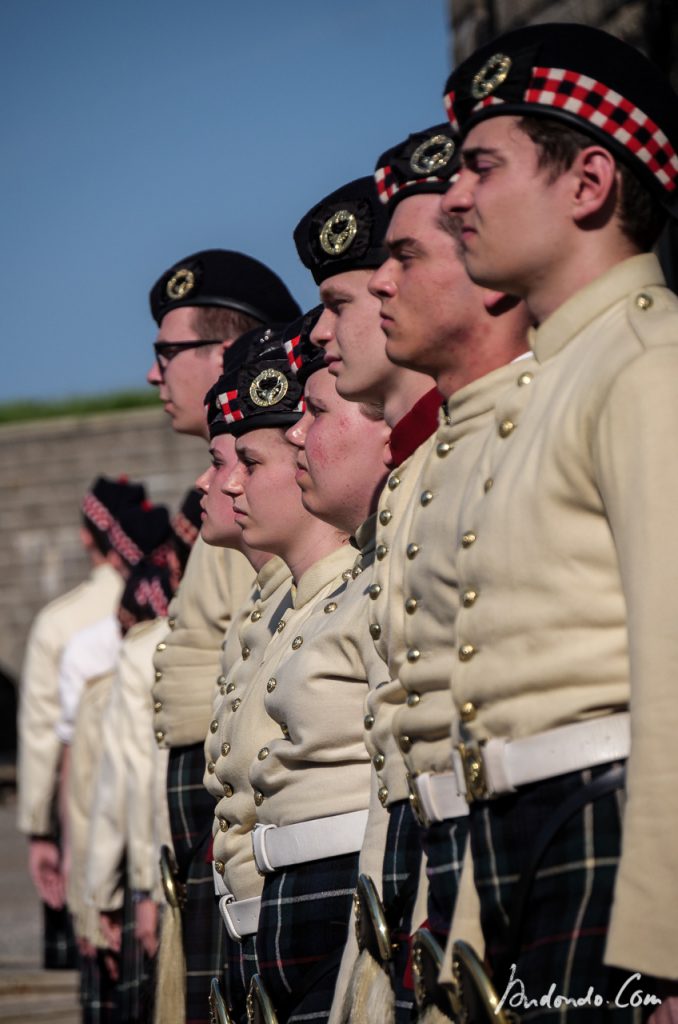 Exerzieren auf dem Zitadellenhof