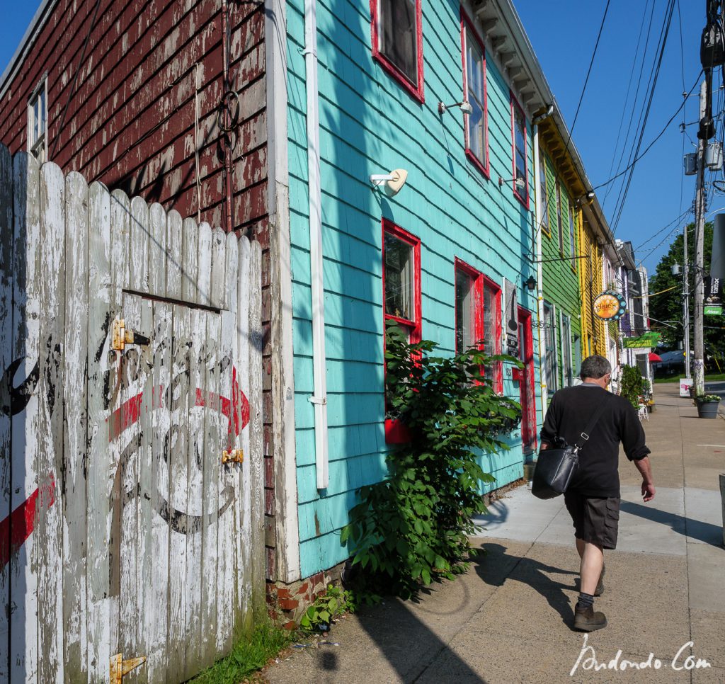 Bunte Häuser - Queen Street - Halifax