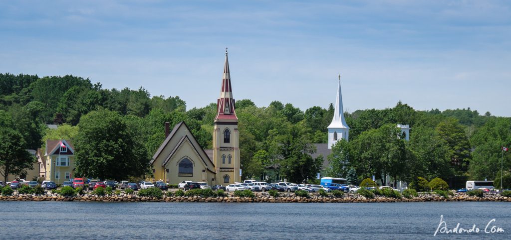 Die drei Kirchen von Mahone Bay