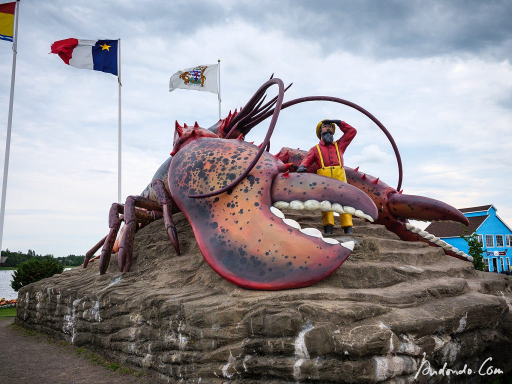 Hummerstatute in Shediac