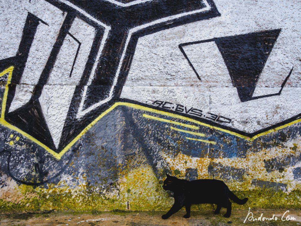 R. du Ginjal, Graffitis und Street Art