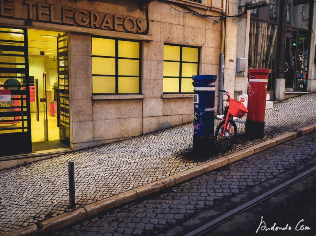Poststation in Lissabon