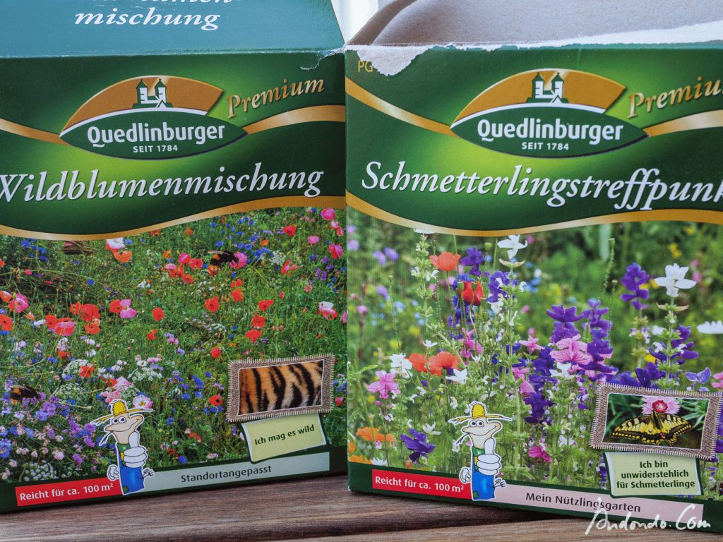 Neue Blumenmischung