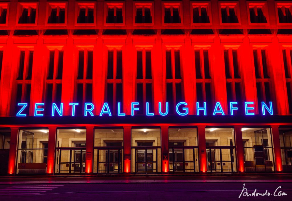 NightOfLight - Flughafen Tempelhof