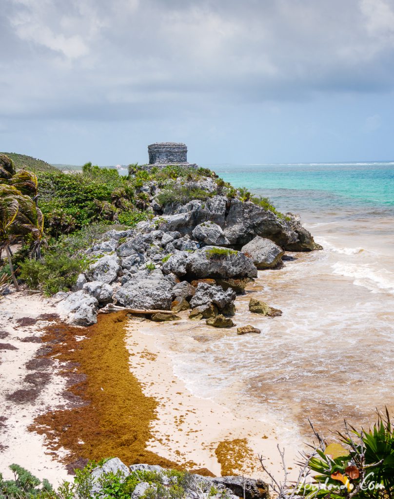 Blick auf den Tempel des Windes