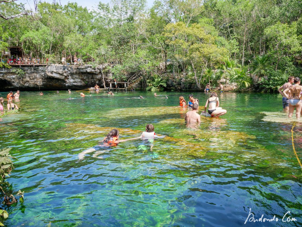 Baden in der Cenote