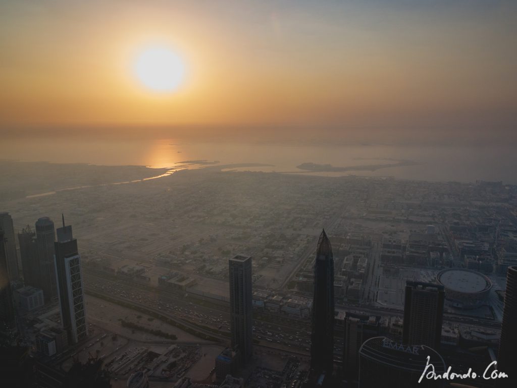 Blick vom Burj Kalifa