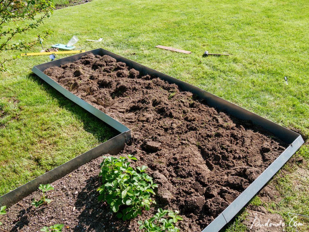 Beeterweiterung abgeschlossen