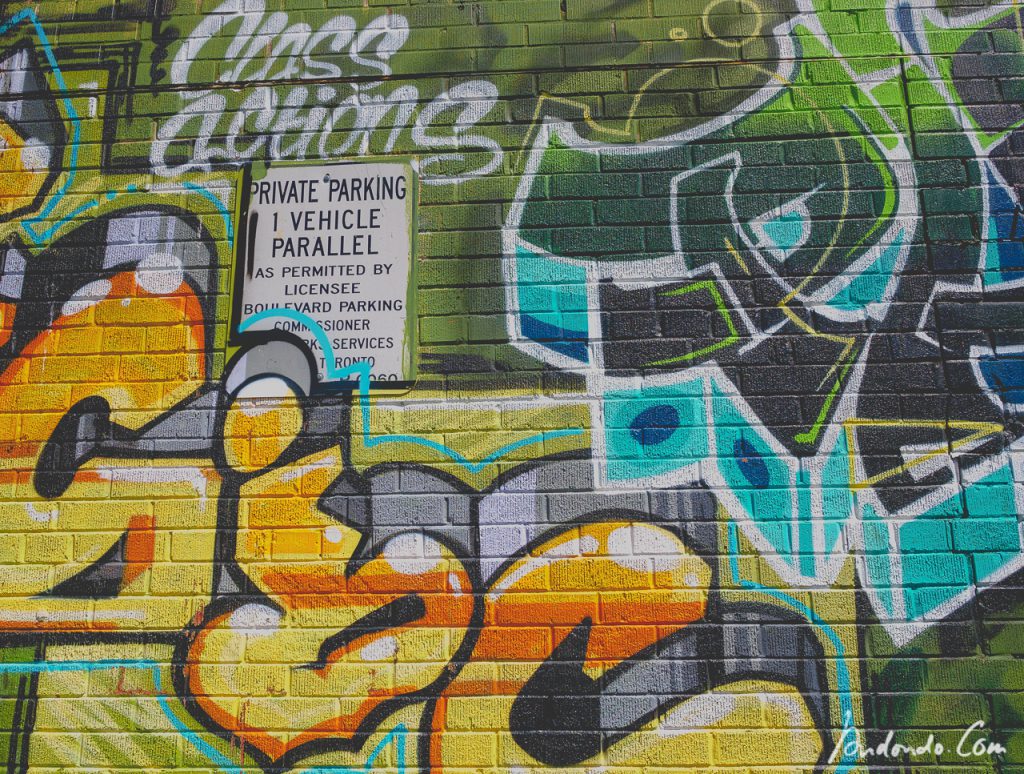 Toronto Kensington Market Grafitti