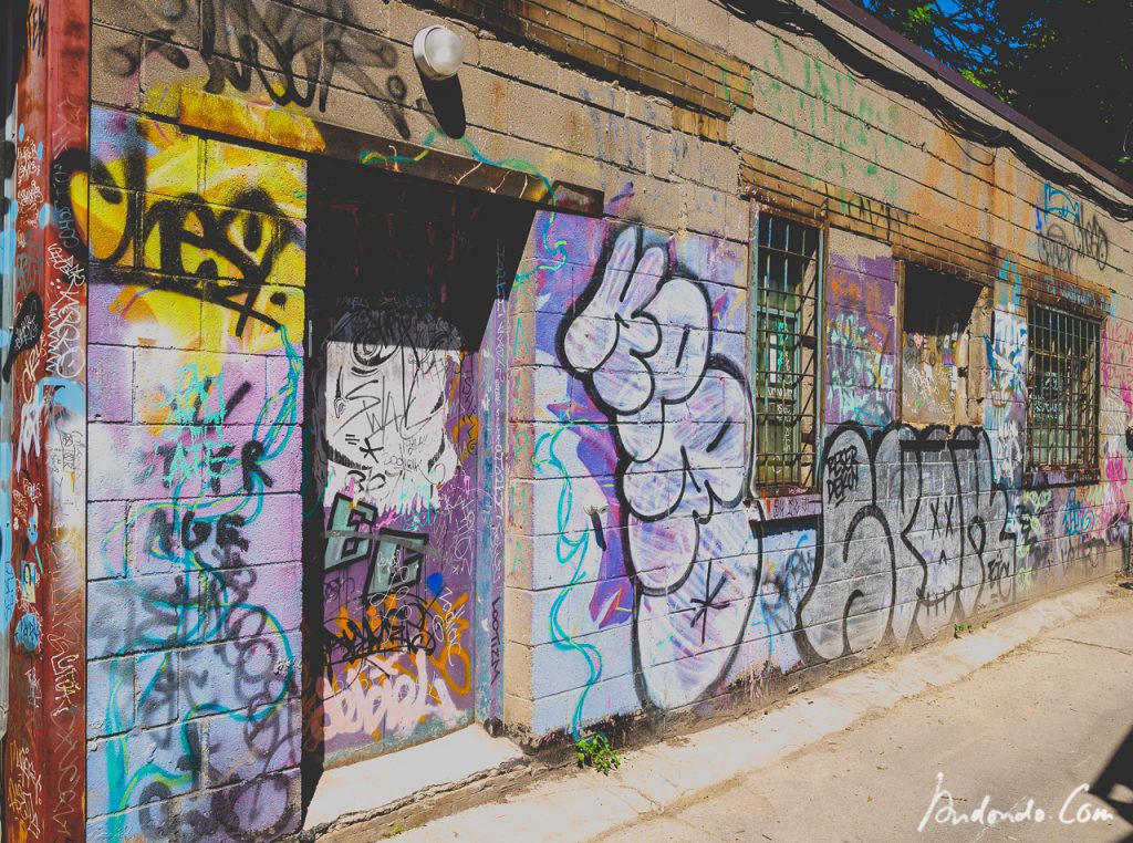 Toronto Kensington Market Grafitti
