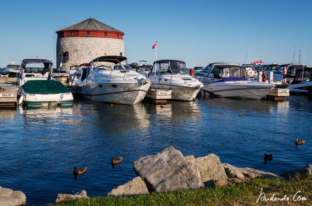 Boote am Hafen von Kingston