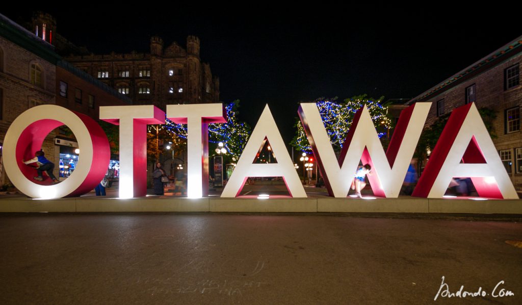 Ottawa - Stadtschild