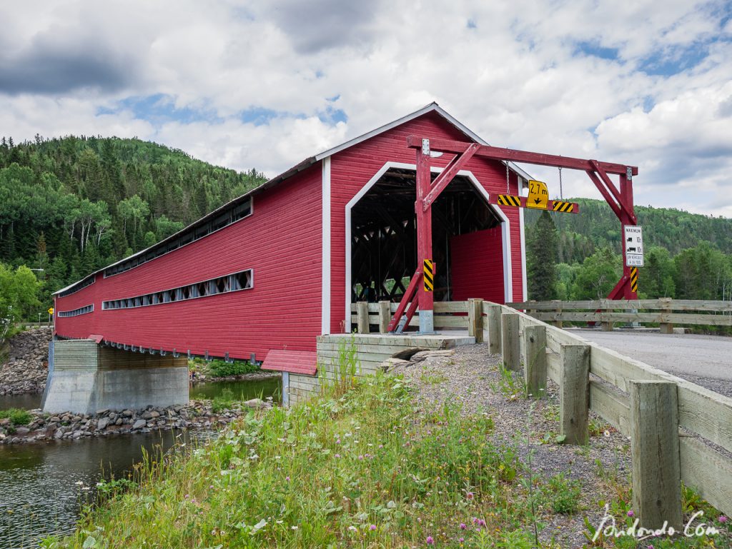Covered Bridge in Routhierville