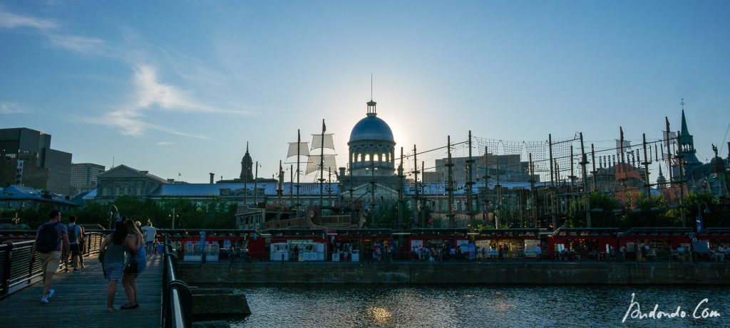 Blick auf Bonsecours Market / Marché Bonsecours