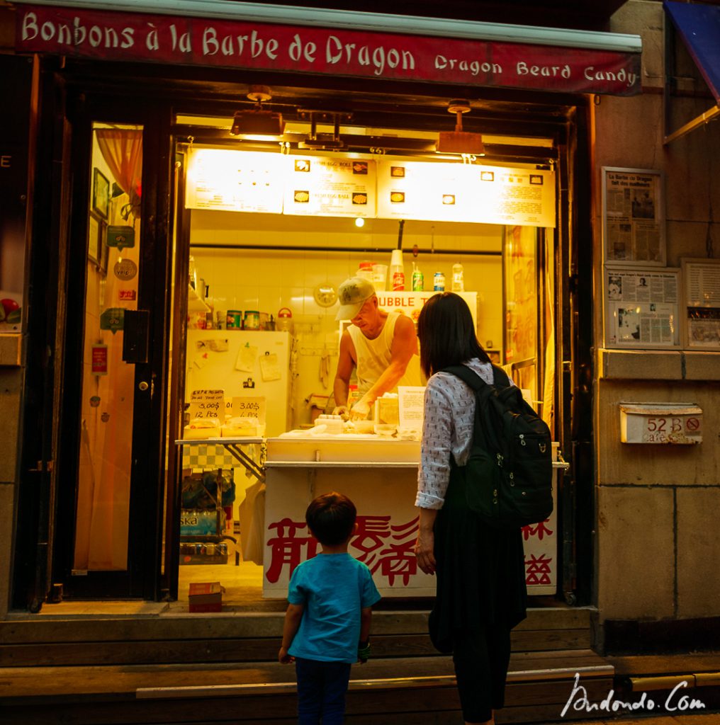 Strassenszene in China Town