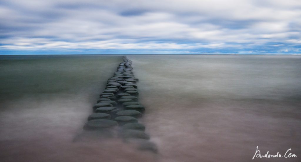 Buhnen am Strand