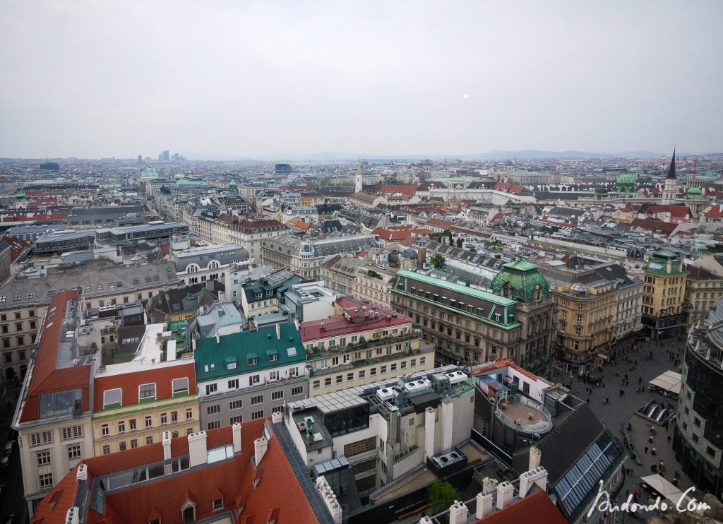 Blick vom Stephansdom