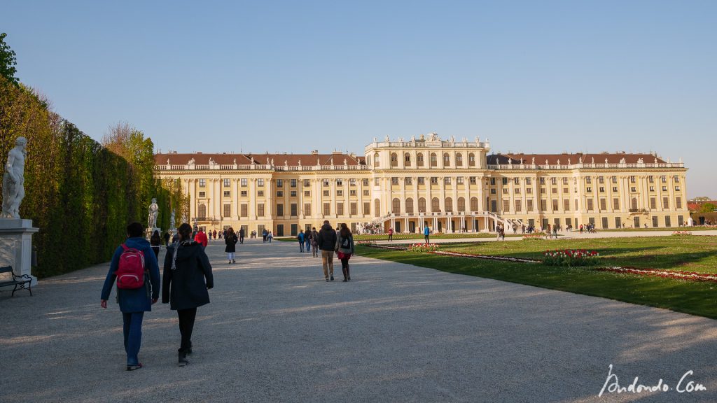 Schloss Schönbrunn Parkseite