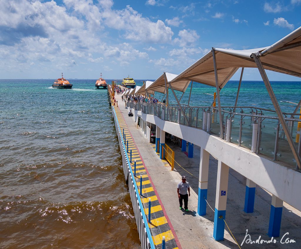 Fähranleger - Playa del Carmen