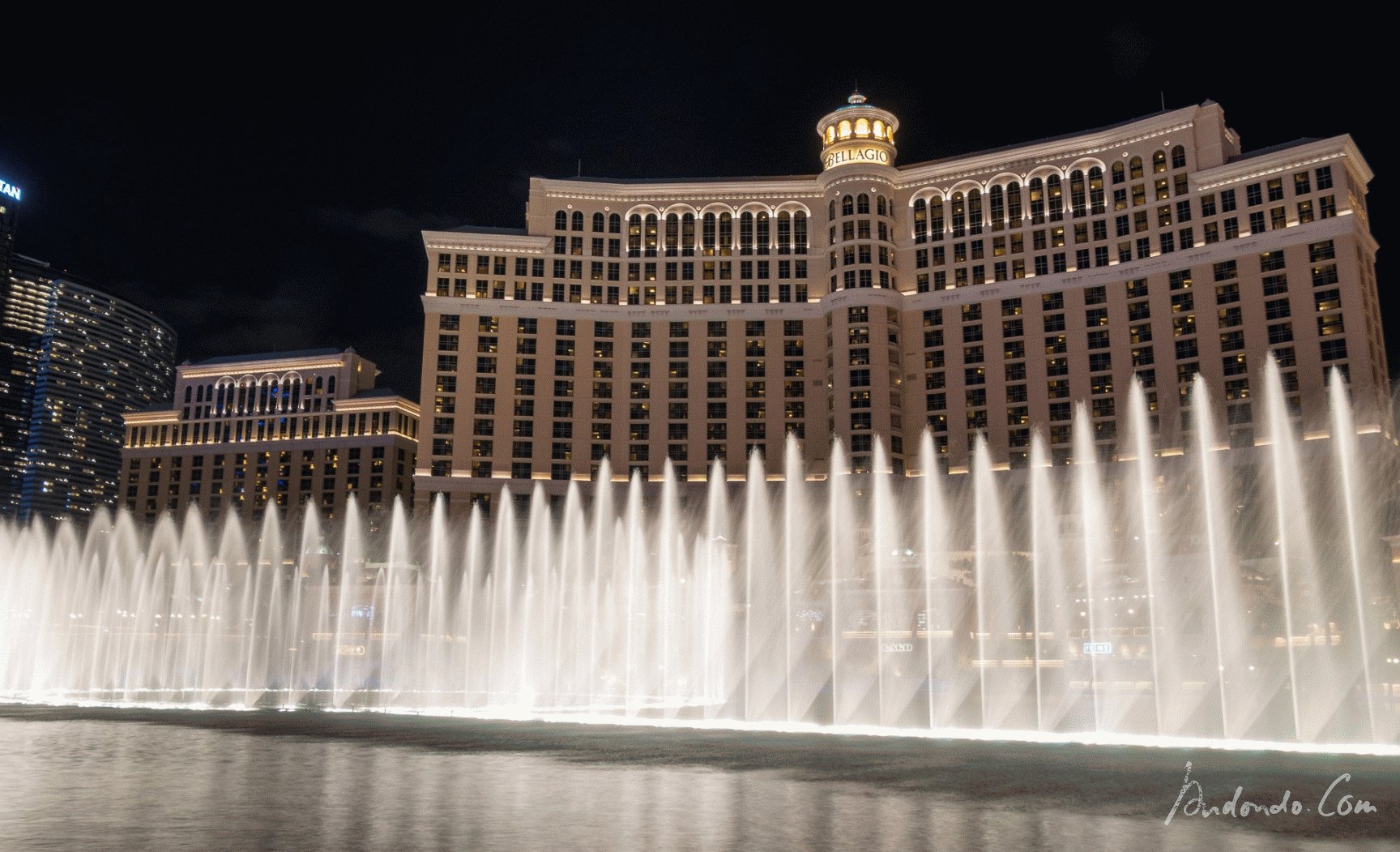 Las Vegas -Fontänen am Bellagio