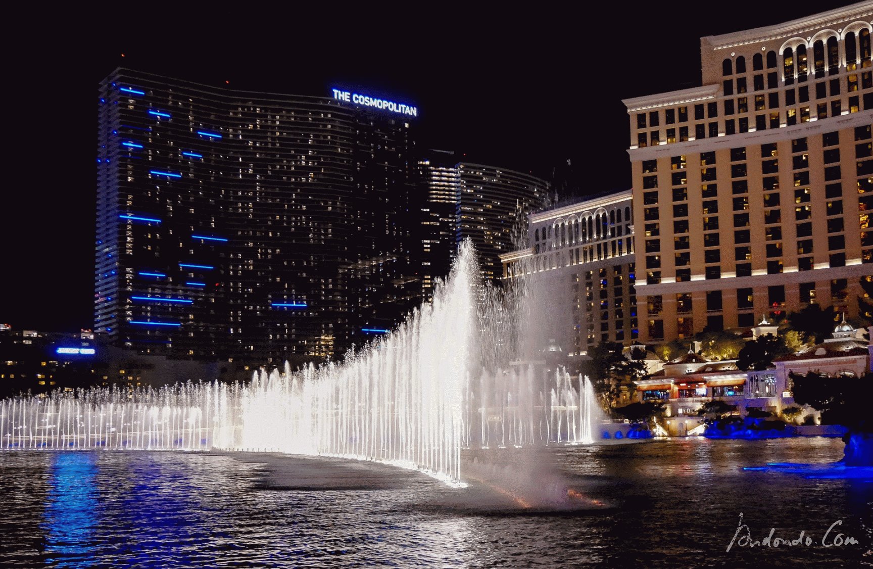 Las Vegas -Fontänen am Bellagio