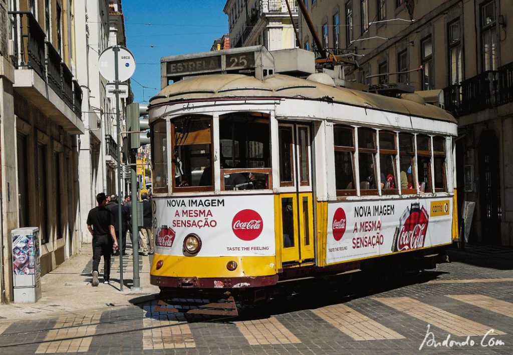 Strassenbahn in Lissabon