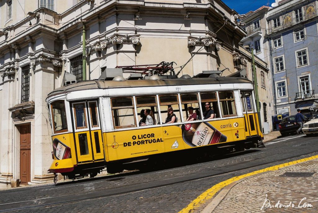 Strassenbahn in Lissabon