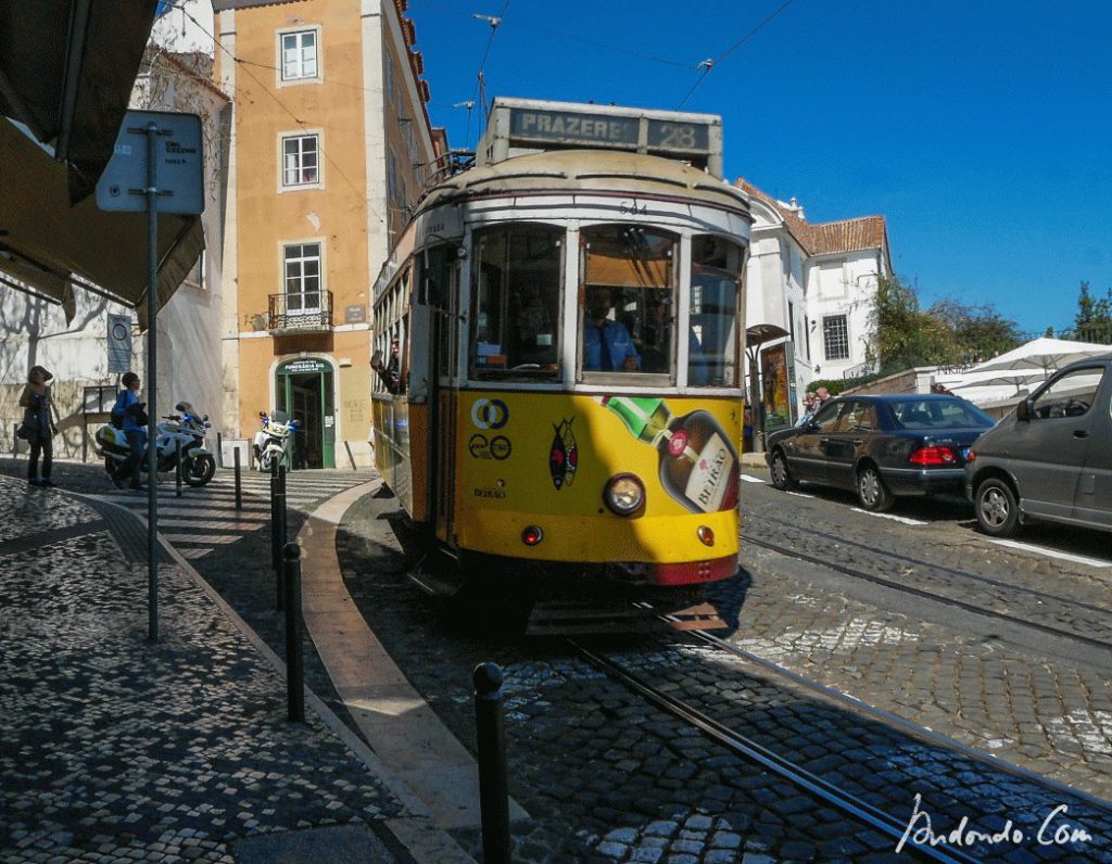 Strassenbahn in Lissabon