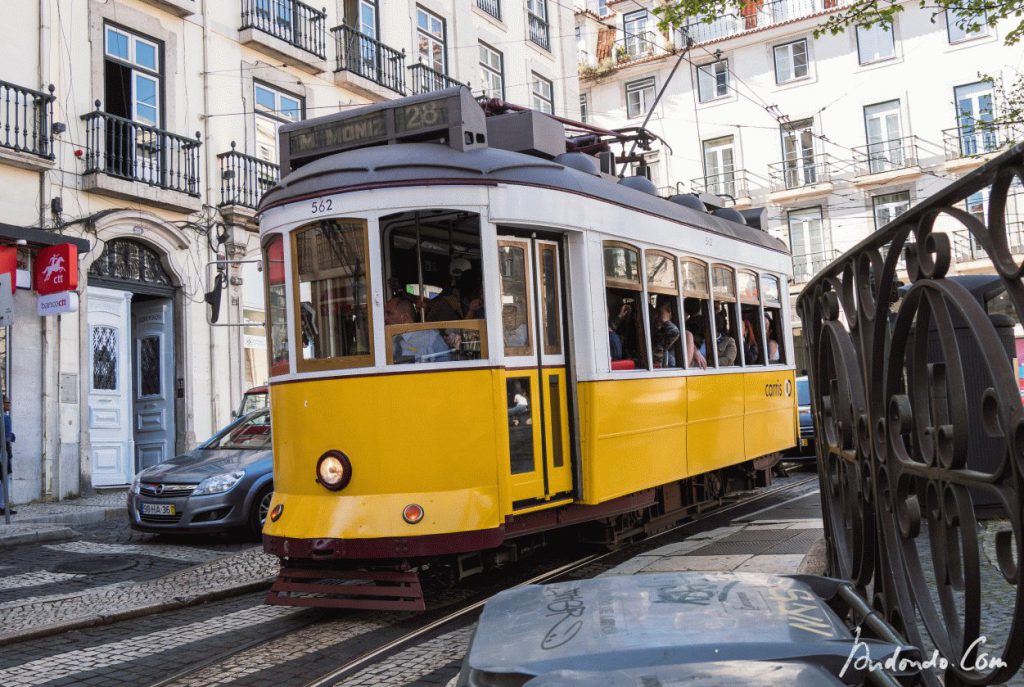 Strassenbahn in Lissabon