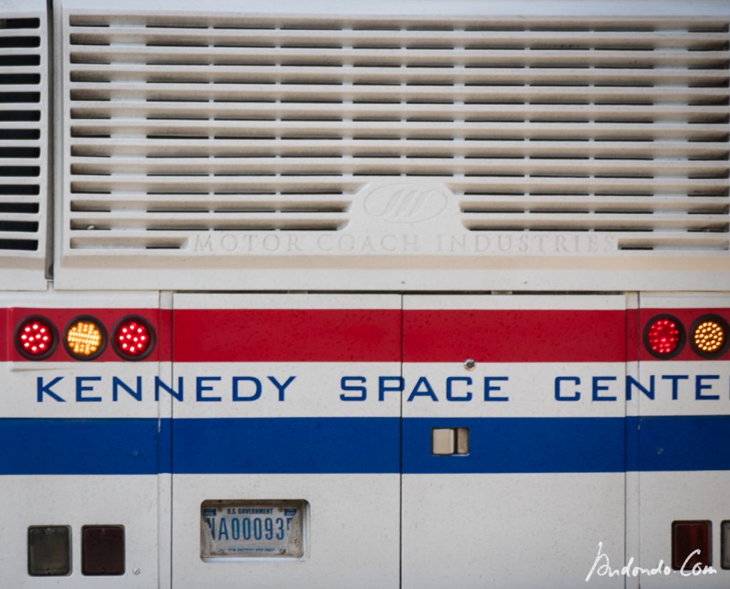 Bus im Kennedy Space Center
