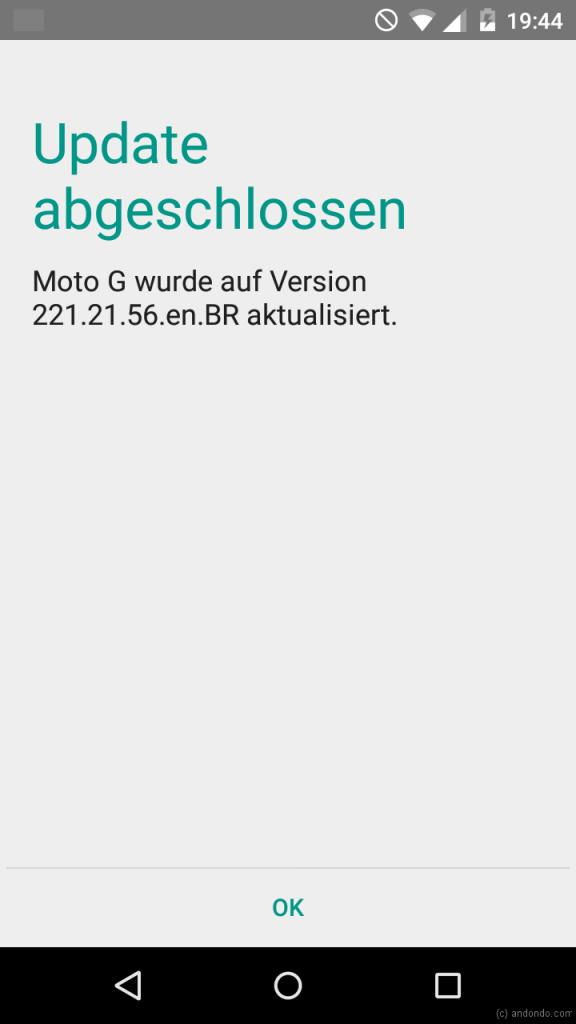 Moto G Update 5.1