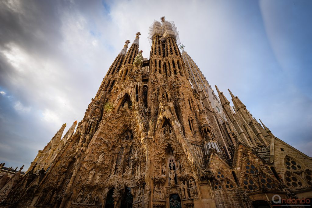 Aussenansicht La Sagrada Familia