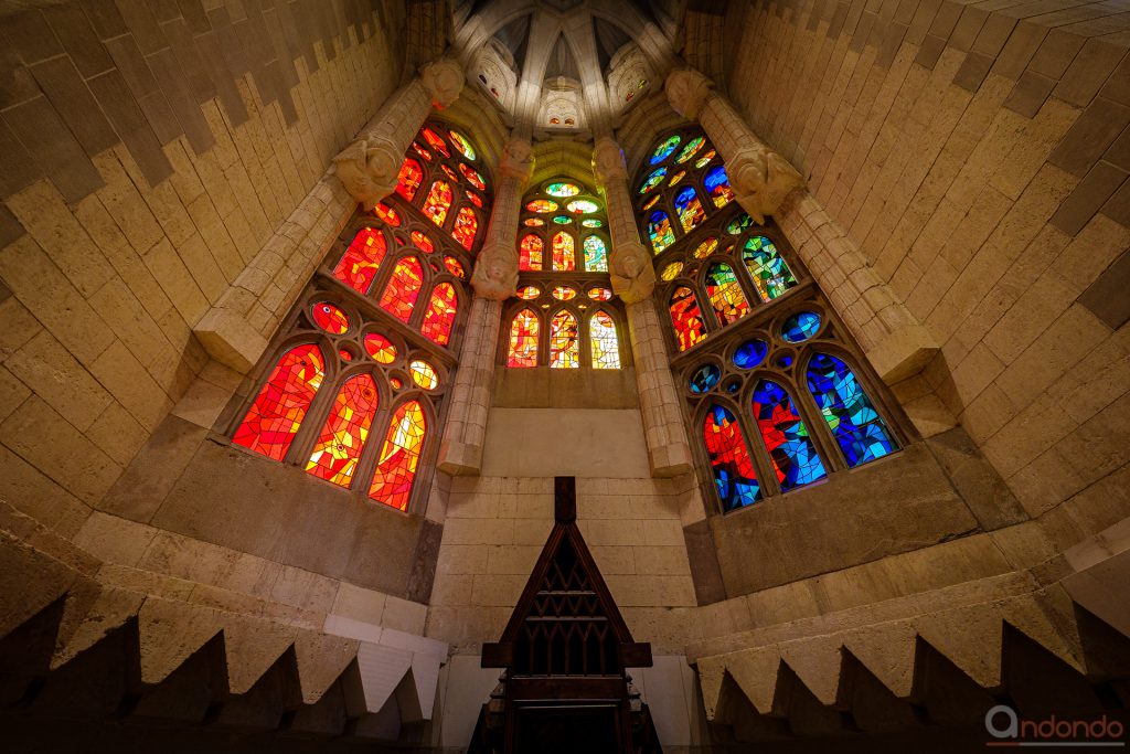 Glasfenster La Sagrada Familia