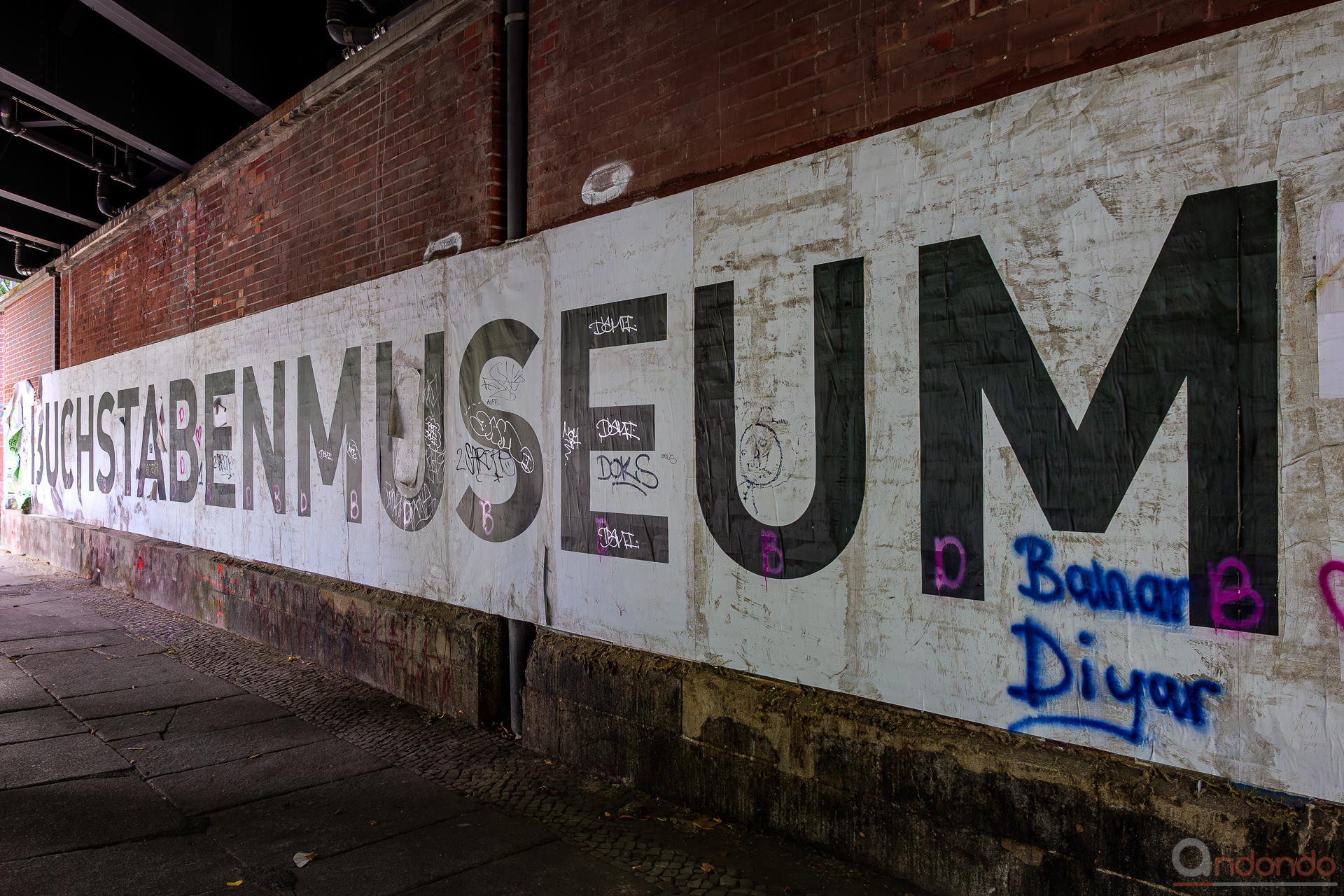 Eingangsbereich Buchstabenmuseum Berlin