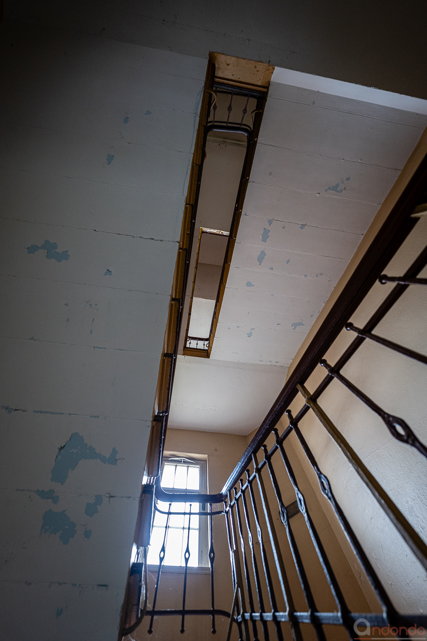 Treppenhaus des Maschinenhauses