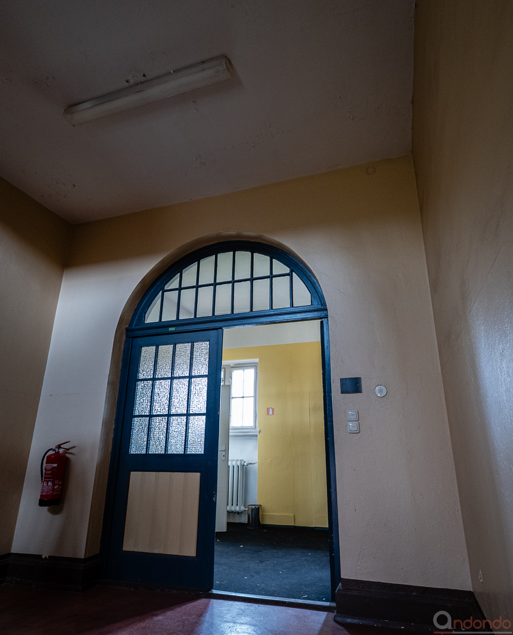 Eingang zum Obergeschoss