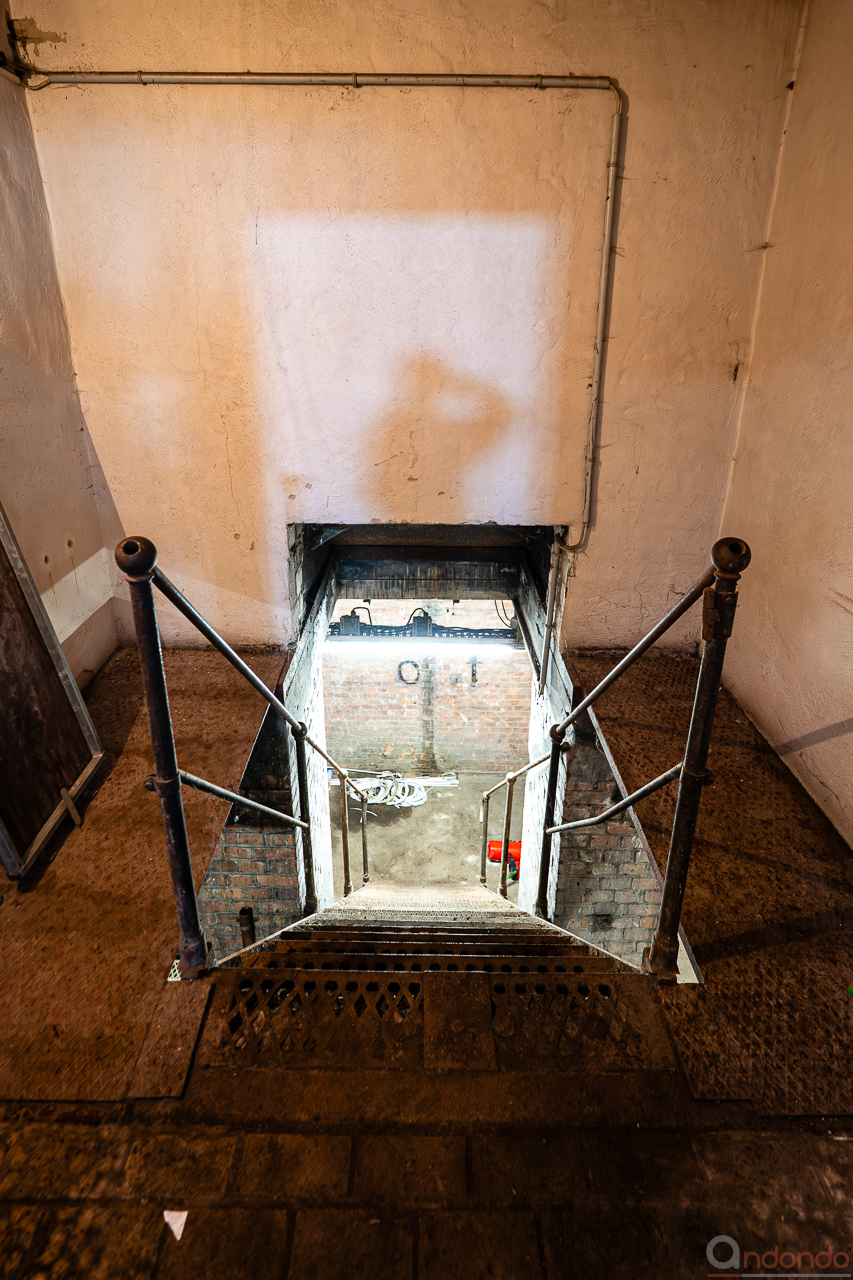 Treppe zu den Katakomben