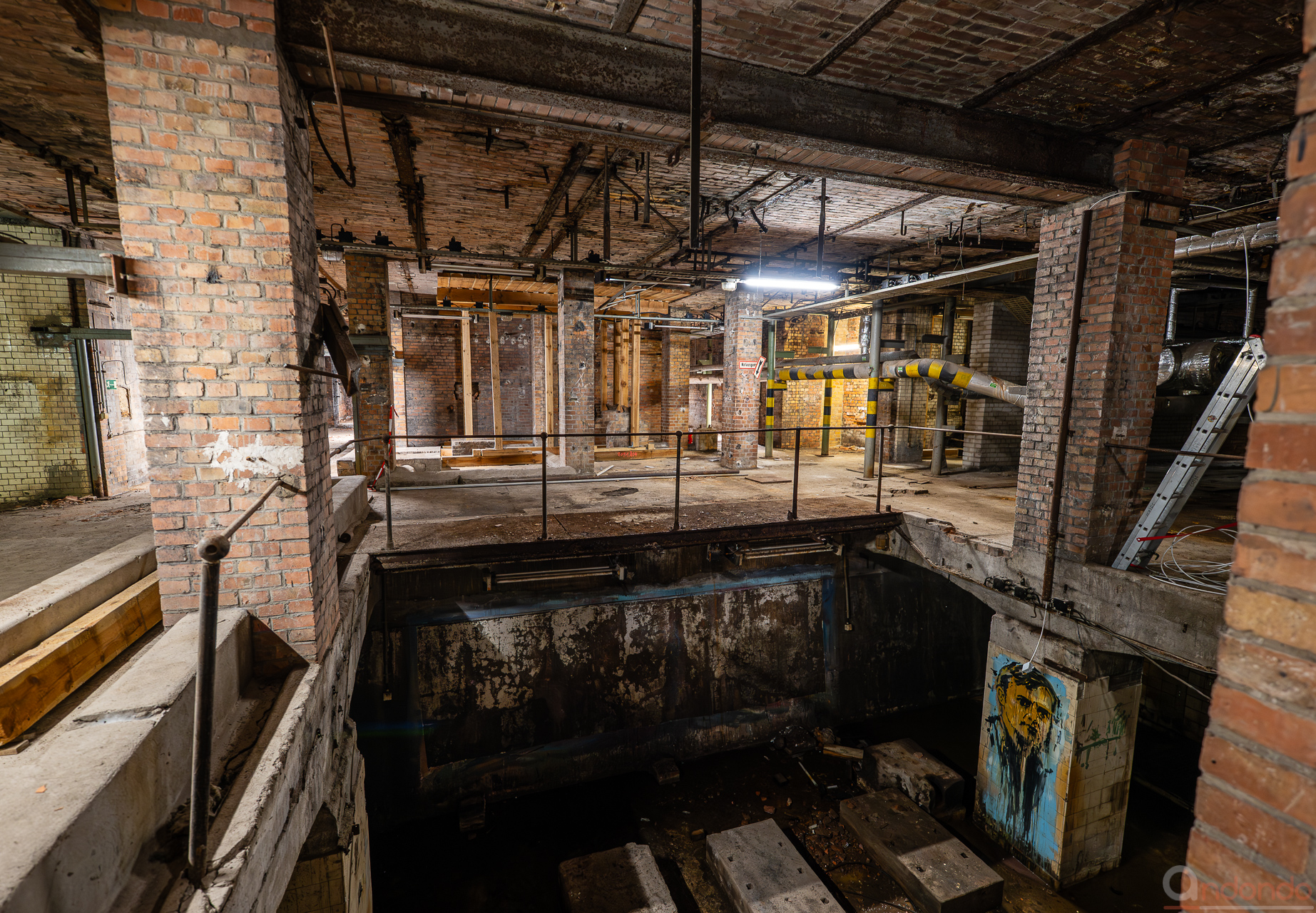 Im Untergrund des Kesselhauses