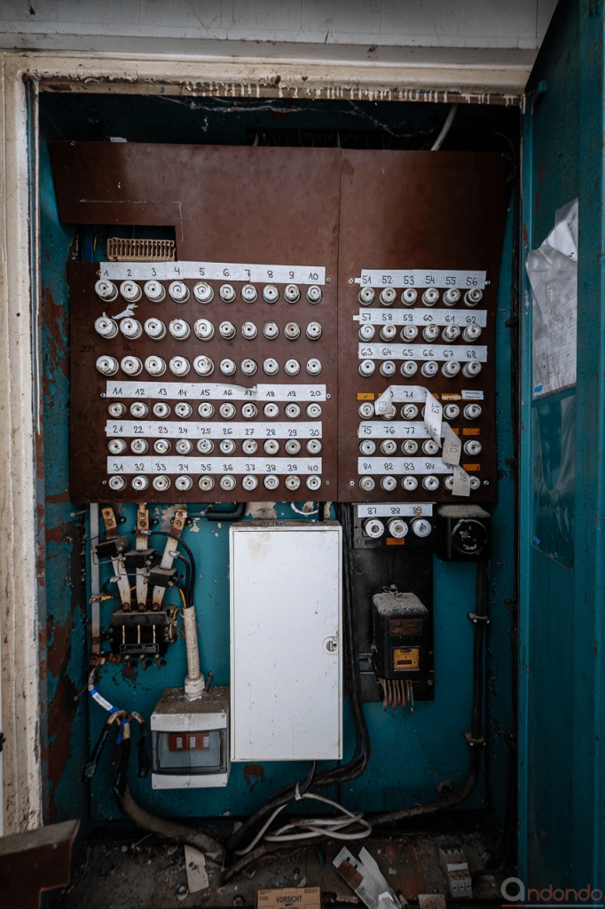 Elektroverteilung mit Sicherungen