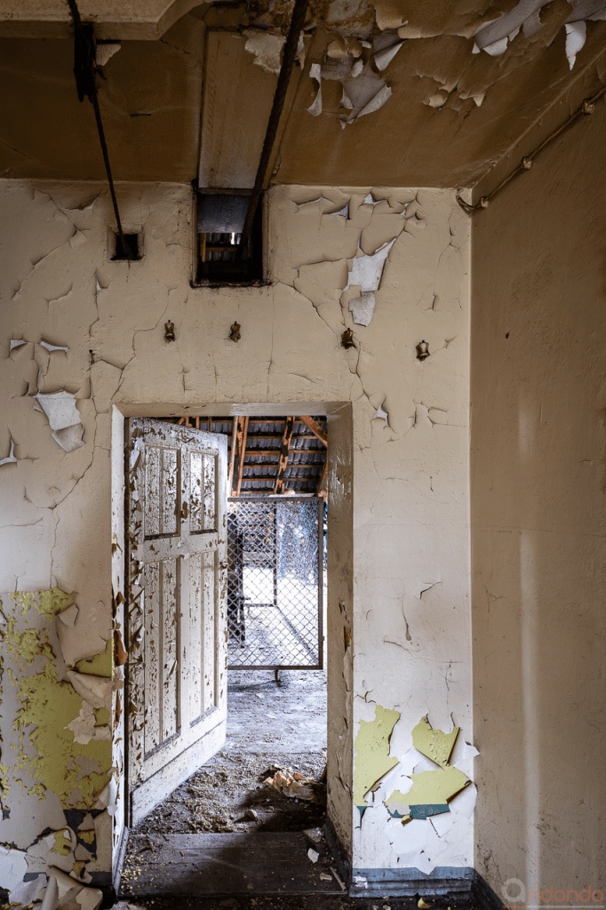 Seilstrecke zum Warenaufzug