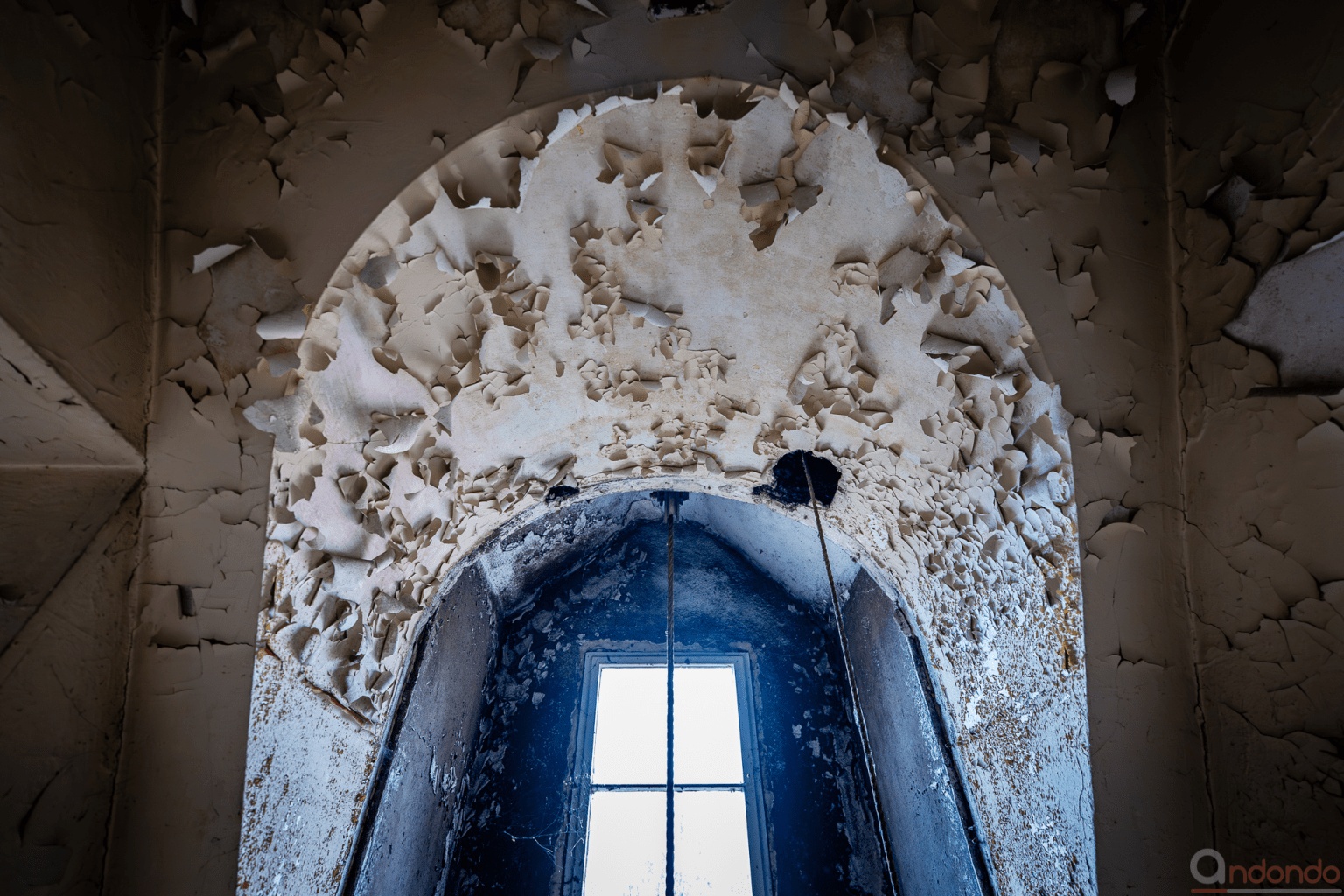 Warenaufzug im Dachgeschoss