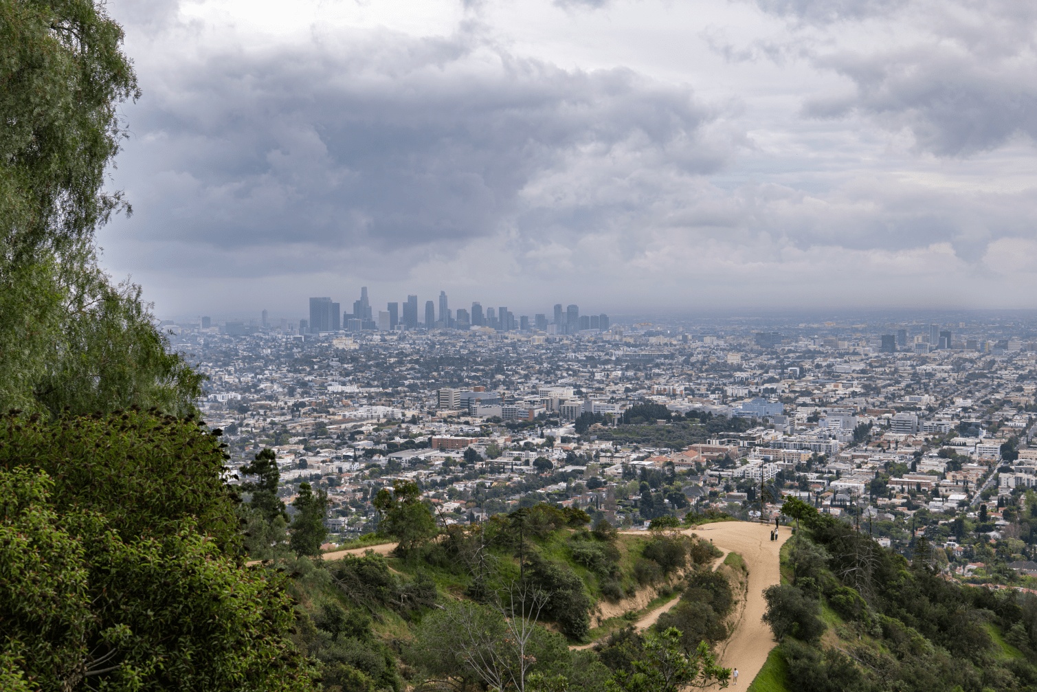 Blick auf "Downtown LA"