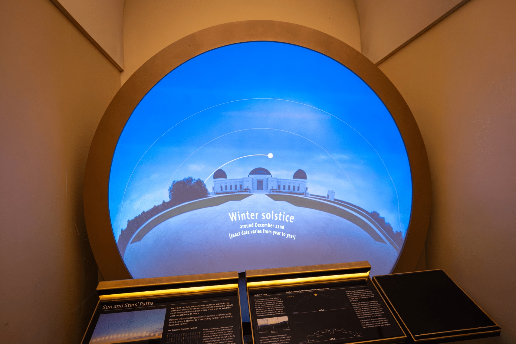 Ausstellung im Observatorium